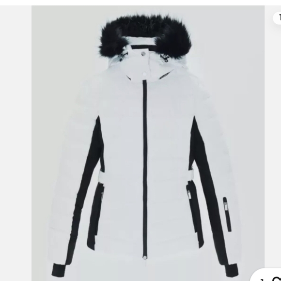 Zara DOWN JACKET WATER RESISTANT  WIND PROTECTION RECCO® TECHNOLOGY SKI Size M - Picture 1 of 13
